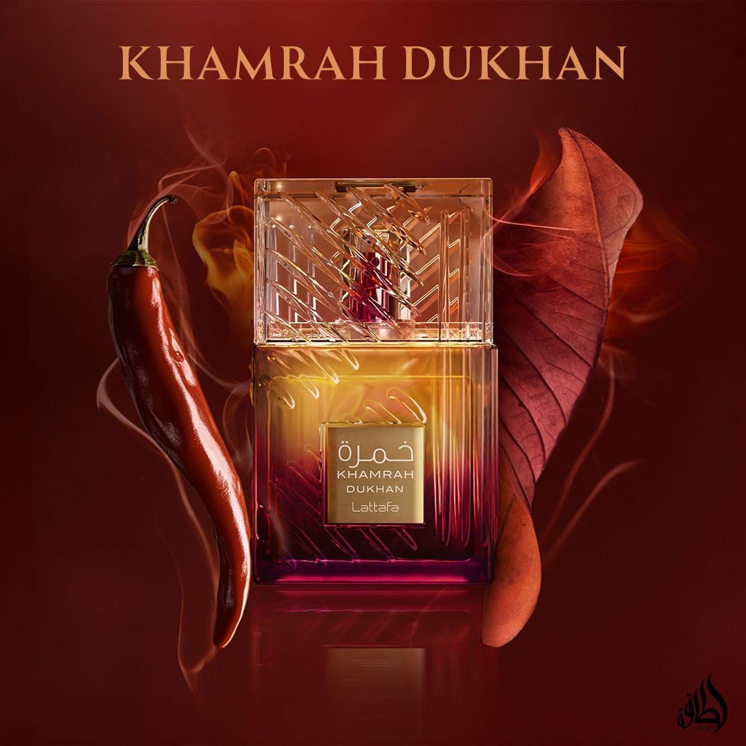 Khamrah Dukhan EDP Perfume By Lattafa 3.4oz / 100ml