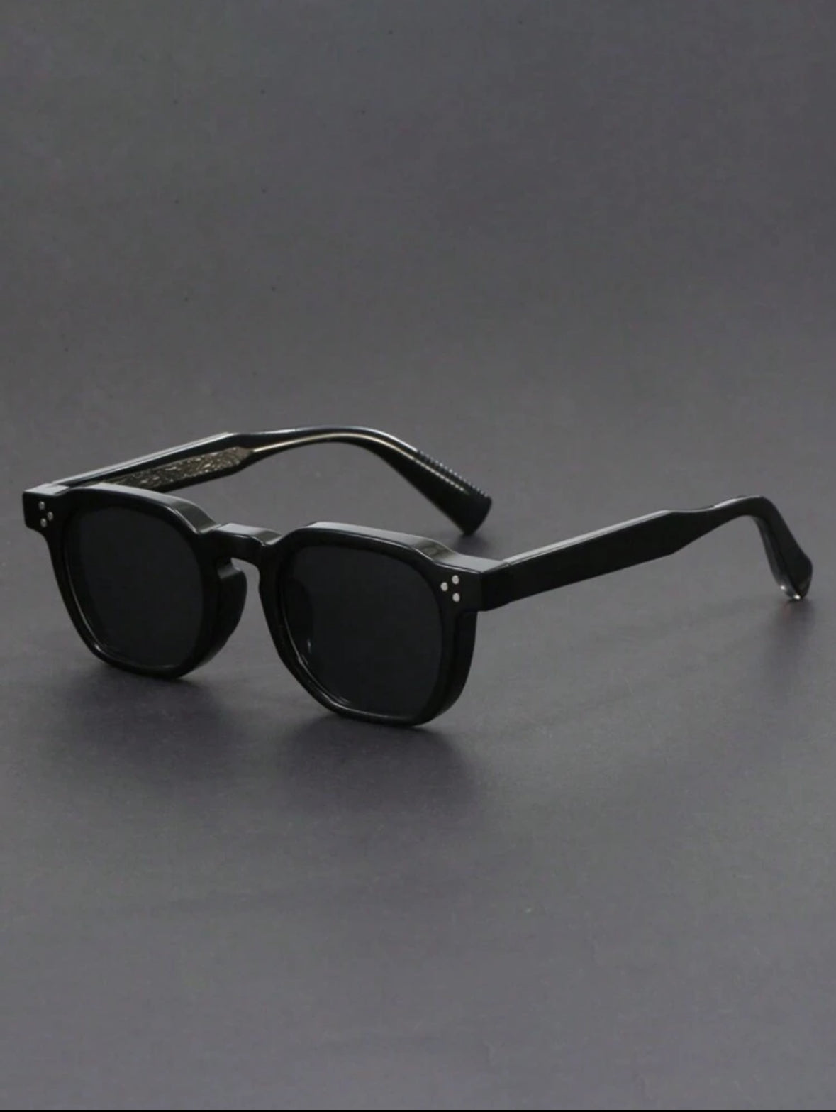 Bohemia Retro Polarized Sunglasses for Men – Lightweight TR90 Polygon Frame, Stylish Travel & Beach Eyewear