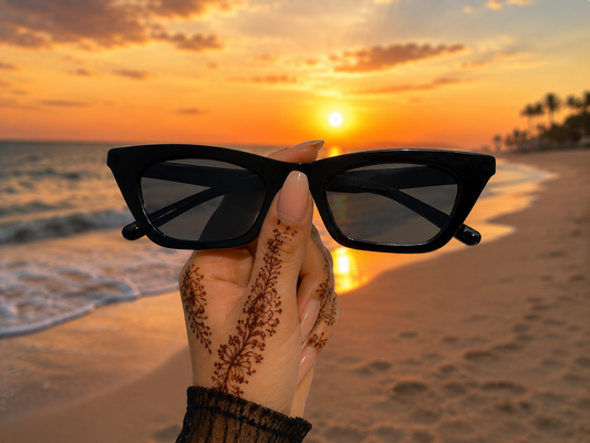 Oversized Cat-Eye Sunglasses – Unisex Fashion Eyewear